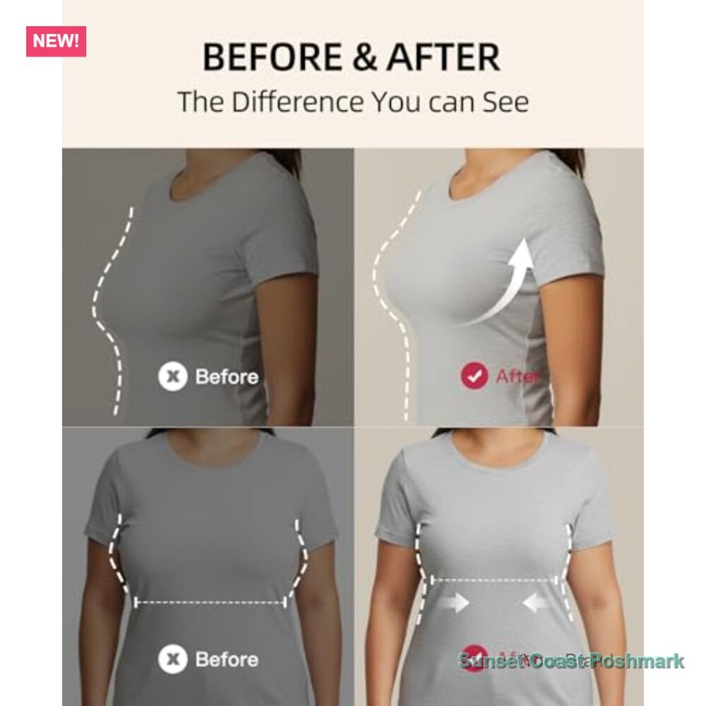 Wireless Minimizer Bra Full Coverage Seamless Nyl… - image 5